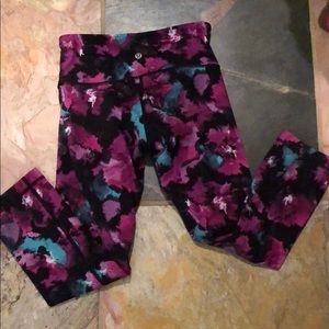 Lululemon Floral Capris